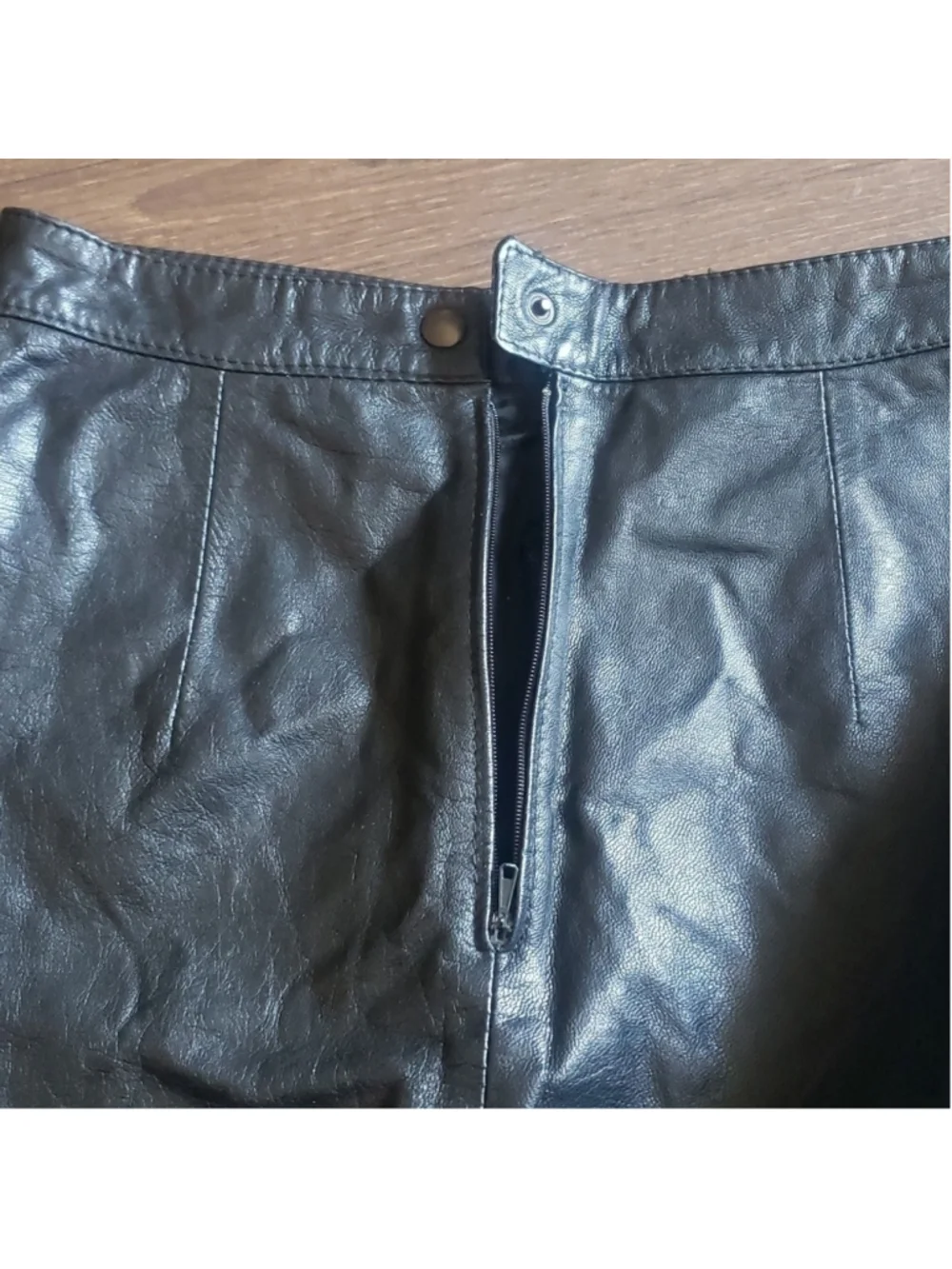 Vera Pelle Leather Skirt
